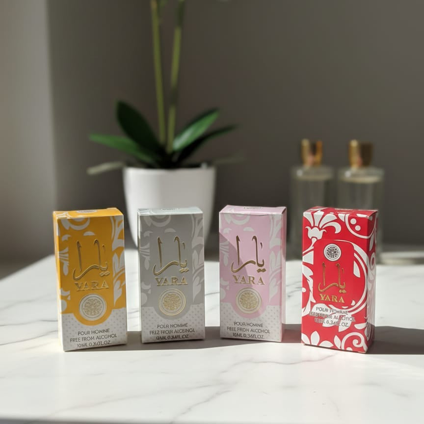 Alcohol-Free Yara Attar with Tasbeeh – 8ml Gift Set