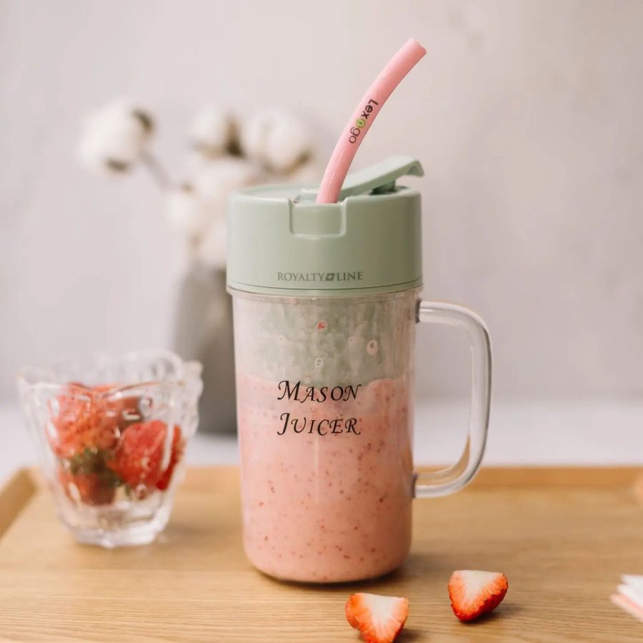Portable Juicer Blender with Built-in Straw