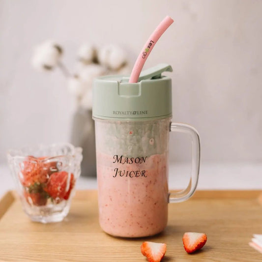 Portable Juicer Blender with Built-in Straw