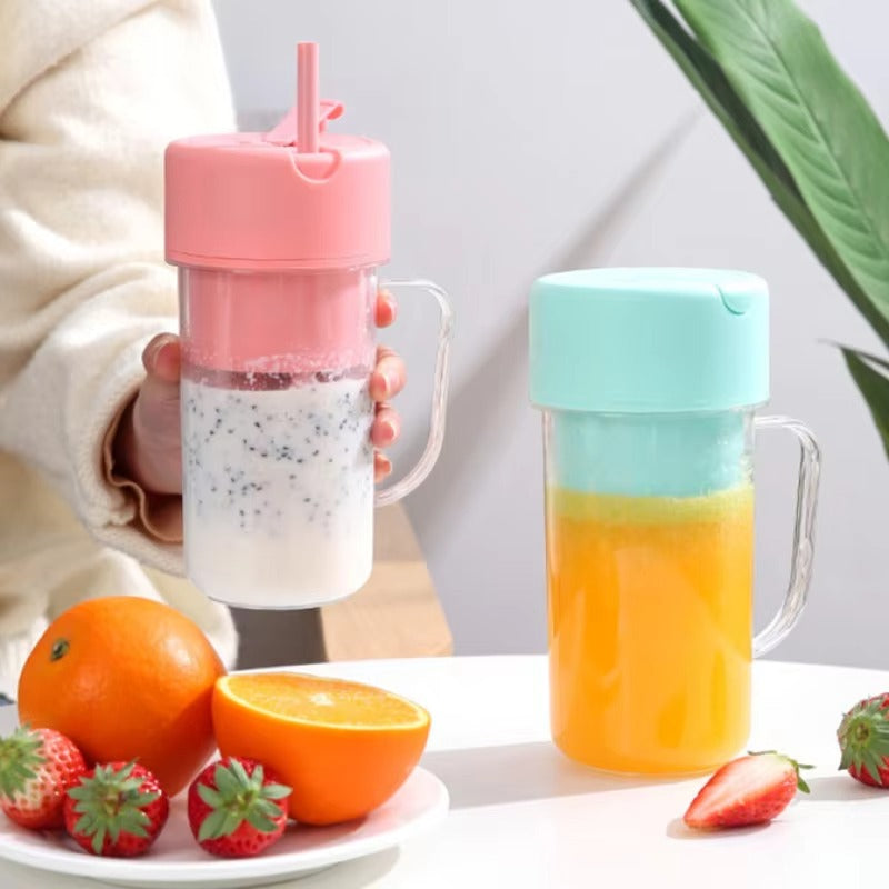 Portable Juicer Blender with Built-in Straw